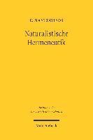 bokomslag Naturalistische Hermeneutik