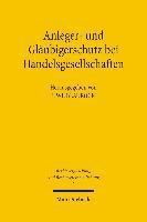 Anleger- und Glubigerschutz bei Handelsgesellschaften 1