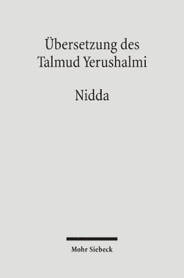 bokomslag bersetzung des Talmud Yerushalmi