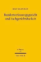 bokomslag Bundesverfassungsgericht und Fachgerichtsbarkeit