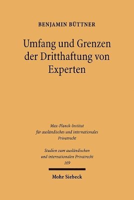 bokomslag Umfang und Grenzen der Dritthaftung von Experten