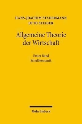bokomslag Allgemeine Theorie der Wirtschaft