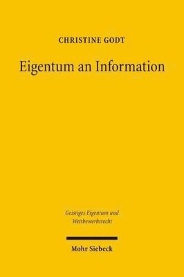 bokomslag Eigentum an Information