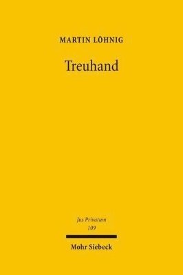 Martin Löhnig - Treuhand, Inbunden