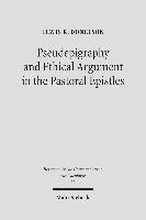 Lewis R. Donelson, Lewis R Donelson - Pseudepigraphy and Ethical Argument in the Pastoral Epistles, Häftad