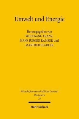 Manfred Stadler, Hans Jürgen Ramser, Wolfgang Franz - Umwelt und Energie, Häftad
