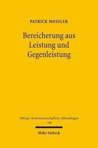 bokomslag Bereicherung aus Leistung und Gegenleistung