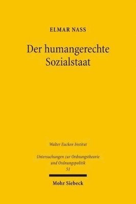 bokomslag Der humangerechte Sozialstaat