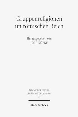 bokomslag Gruppenreligionen im rmischen Reich