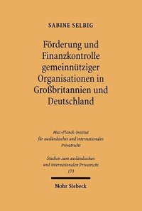 bokomslag Frderung und Finanzkontrolle gemeinntziger Organisationen in Grobritannien und Deutschland