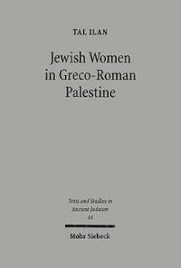 bokomslag Jewish Women in Greco-Roman Palestine