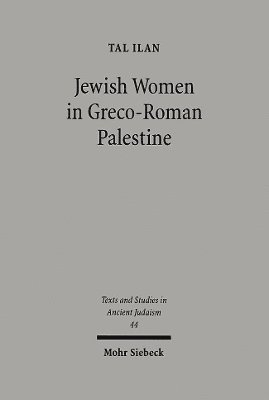 bokomslag Jewish Women in Greco-Roman Palestine