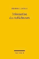 Information des Aufsichtsrats 1