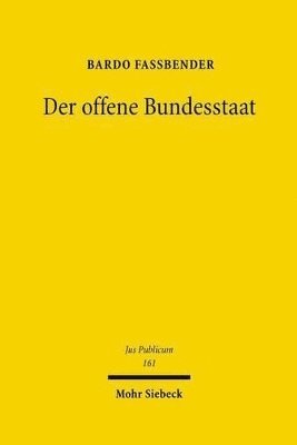 bokomslag Der offene Bundesstaat