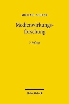 bokomslag Medienwirkungsforschung