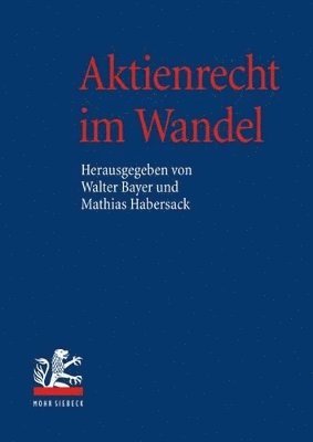 Aktienrecht im Wandel 1