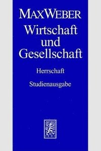 bokomslag Max Weber-Studienausgabe