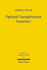 bokomslag Optimal Unemployment Insurance