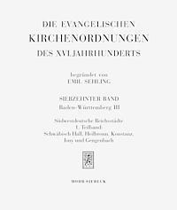 Die evangelischen Kirchenordnungen des XVI. Jahrhunderts 1