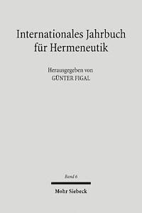 Günter Figal, Gunter Figal - Internationales Jahrbuch für Hermeneutik, Inbunden