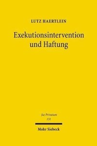 bokomslag Exekutionsintervention und Haftung