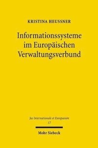 bokomslag Informationssysteme im Europischen Verwaltungsverbund