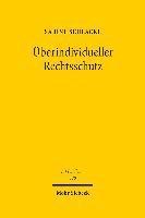 bokomslag Uberindividueller Rechtsschutz: Phanomenologie Und Systematik Uberindividueller Klagebefugnisse Im Verwaltungs- Und Gemeinschaftsrecht, Insbesondere A