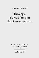 bokomslag Theologie als Erzhlung im Markusevangelium