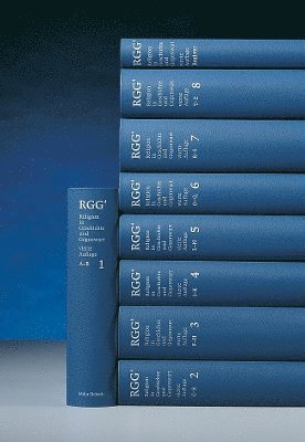 Hans Dieter Betz, D. S. Browning, Bernd Janowski, Eberhard Jüngel, Eberhard Jungel, Hans D. Betz - Religion in Geschichte und Gegenwart, Inbunden
