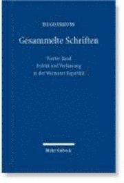 Gesammelte Schriften 1