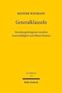 bokomslag Generalklauseln