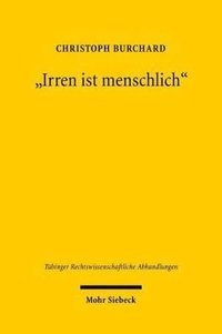 bokomslag "Irren ist menschlich"