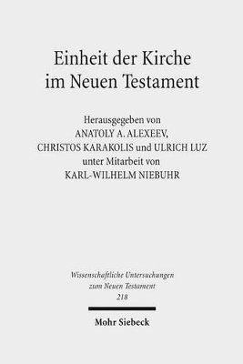 bokomslag Einheit der Kirche im Neuen Testament