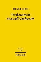 bokomslag Treuhandrecht ALS Gesellschaftsrecht