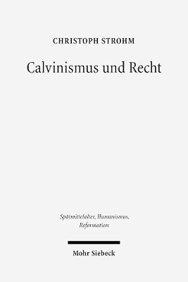 bokomslag Calvinismus und Recht