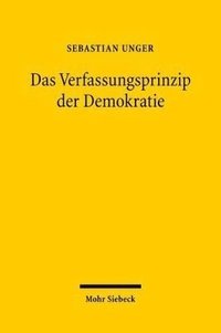 bokomslag Das Verfassungsprinzip der Demokratie