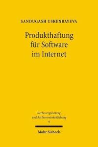 bokomslag Produkthaftung fr Software im Internet