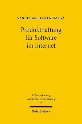 bokomslag Produkthaftung fr Software im Internet