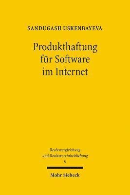 Produkthaftung fr Software im Internet 1