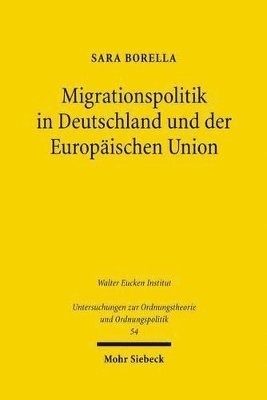 bokomslag Migrationspolitik in Deutschland und der Europischen Union