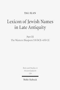 bokomslag Lexicon of Jewish Names in Late Antiquity