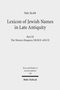 bokomslag Lexicon of Jewish Names in Late Antiquity