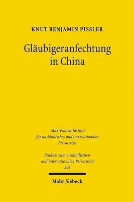 bokomslag Glubigeranfechtung in China