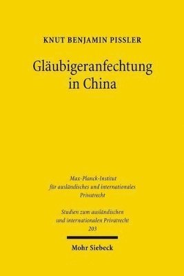 bokomslag Glubigeranfechtung in China