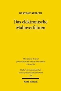 bokomslag Das elektronische Mahnverfahren