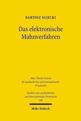 bokomslag Das elektronische Mahnverfahren