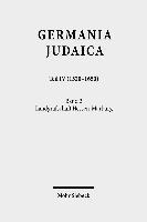 Germania Judaica 1