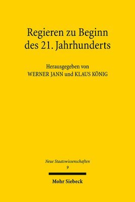 Regieren zu Beginn des 21. Jahrhunderts 1