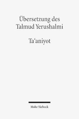 bokomslag bersetzung des Talmud Yerushalmi