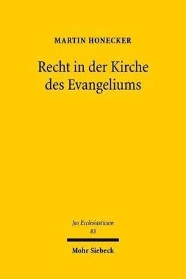 bokomslag Recht in der Kirche des Evangeliums